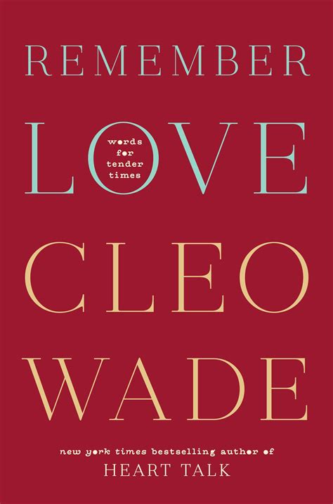 cleo wade book.